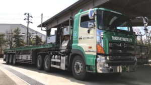 高床トレーラー 東北急送