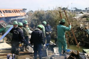 東日本大震災被災状況 東北急送 会長宅(佐藤辰男) 24