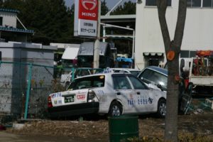 東日本大震災被災状況 2525ﾀｸｼｰ 19