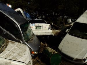 東日本大震災被災状況 2525ﾀｸｼｰ 30