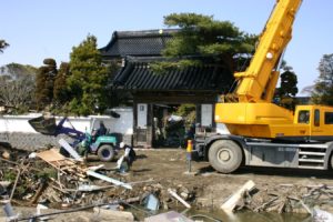 東日本大震災被災状況 東北急送 会長宅(佐藤辰男) 08
