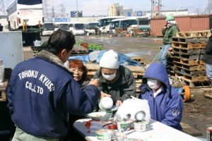 東日本大震災の様子を見る3 30 東北急送