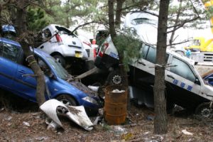 東日本大震災被災状況 2525ﾀｸｼｰ 44