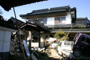 東日本大震災被災状況 東北急送 会長宅(佐藤辰男) 07